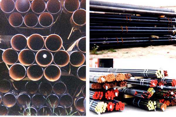 Pipe Yard Collage
