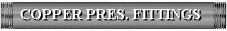 Copper Pressure MIP & FIP Adapters