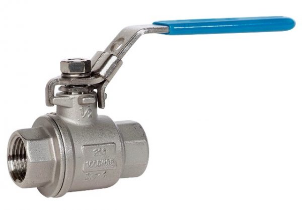 H2 Stainless steel ball valve